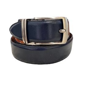 BOCONI Navy Leather Belt Size 42/105